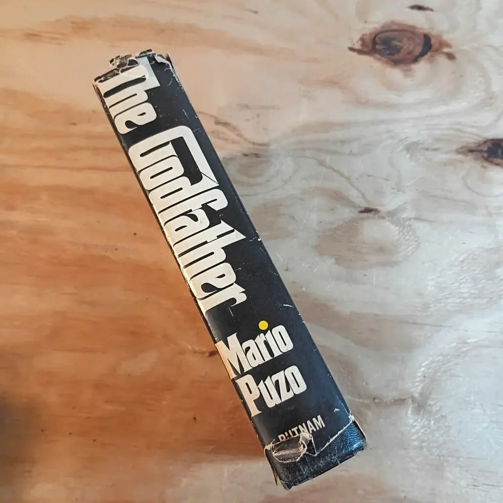 The Godfather by Mario Puzo 1969 Hardcover DJ Book Club Edition Putnam